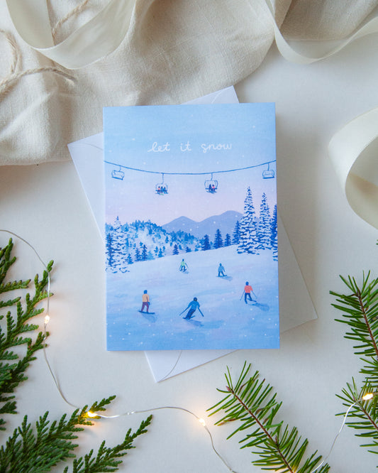 Let It Snow Card