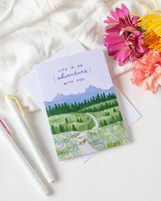 Adventuring With You Card