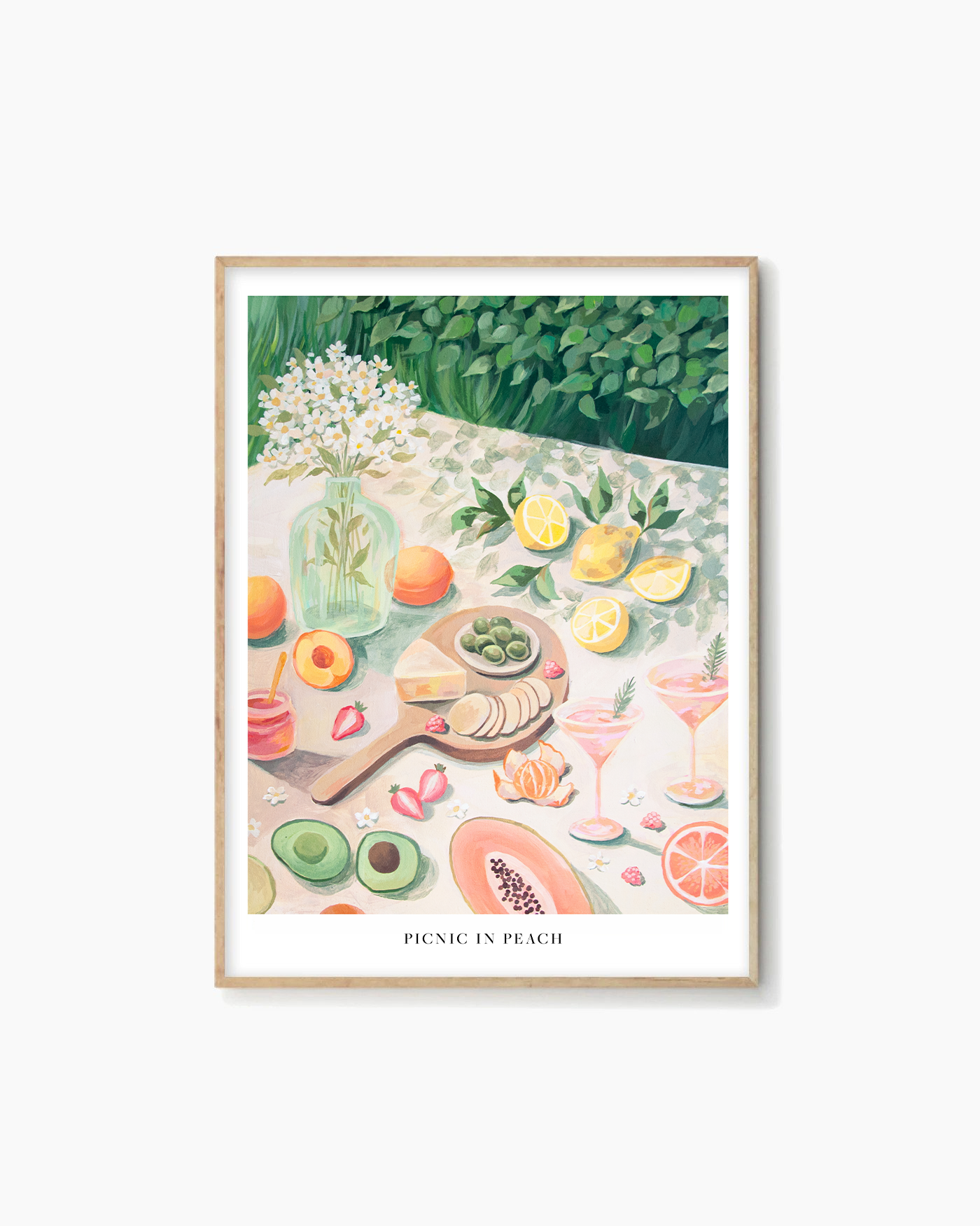 Picnic in Peach