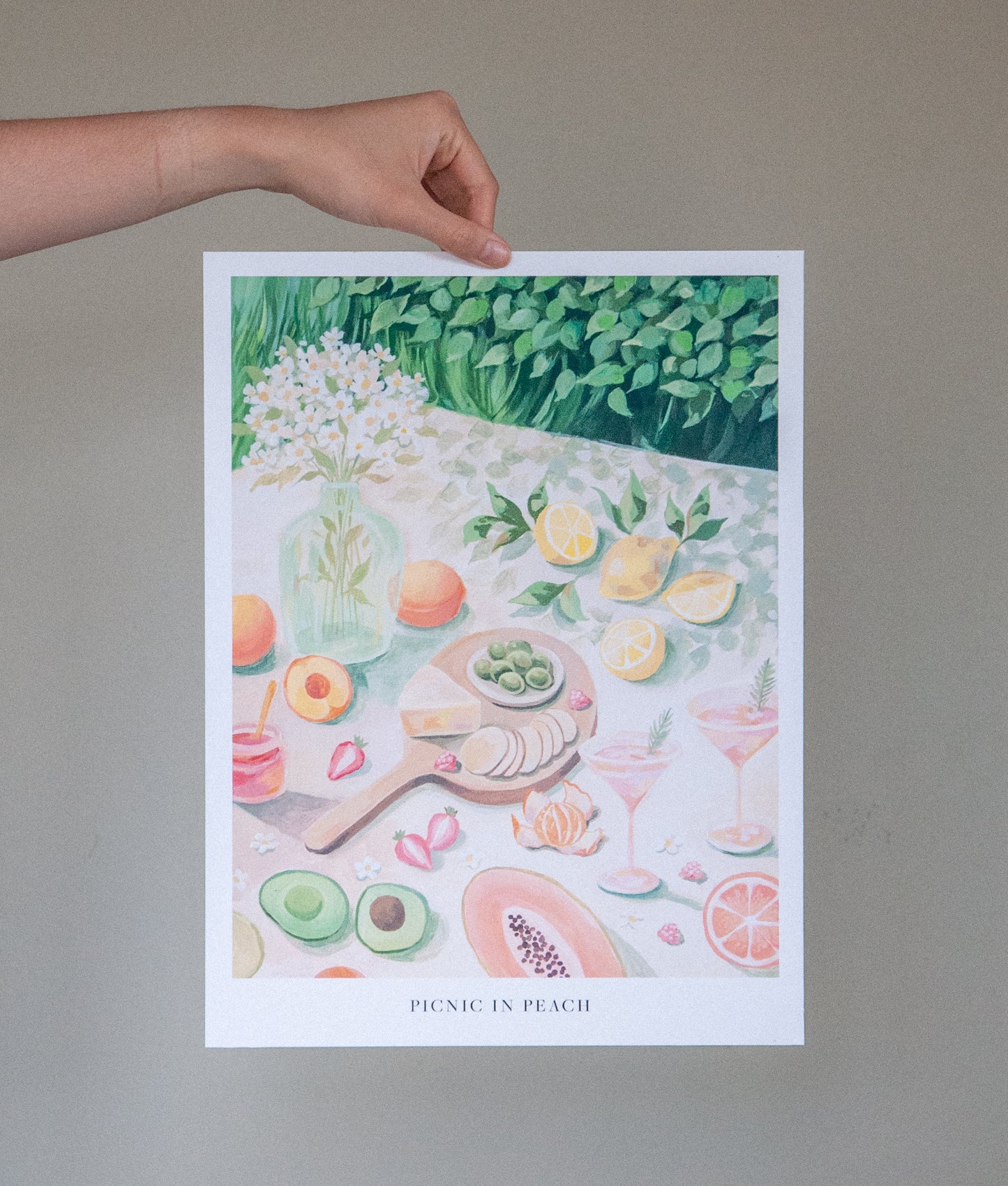 Picnic in Peach