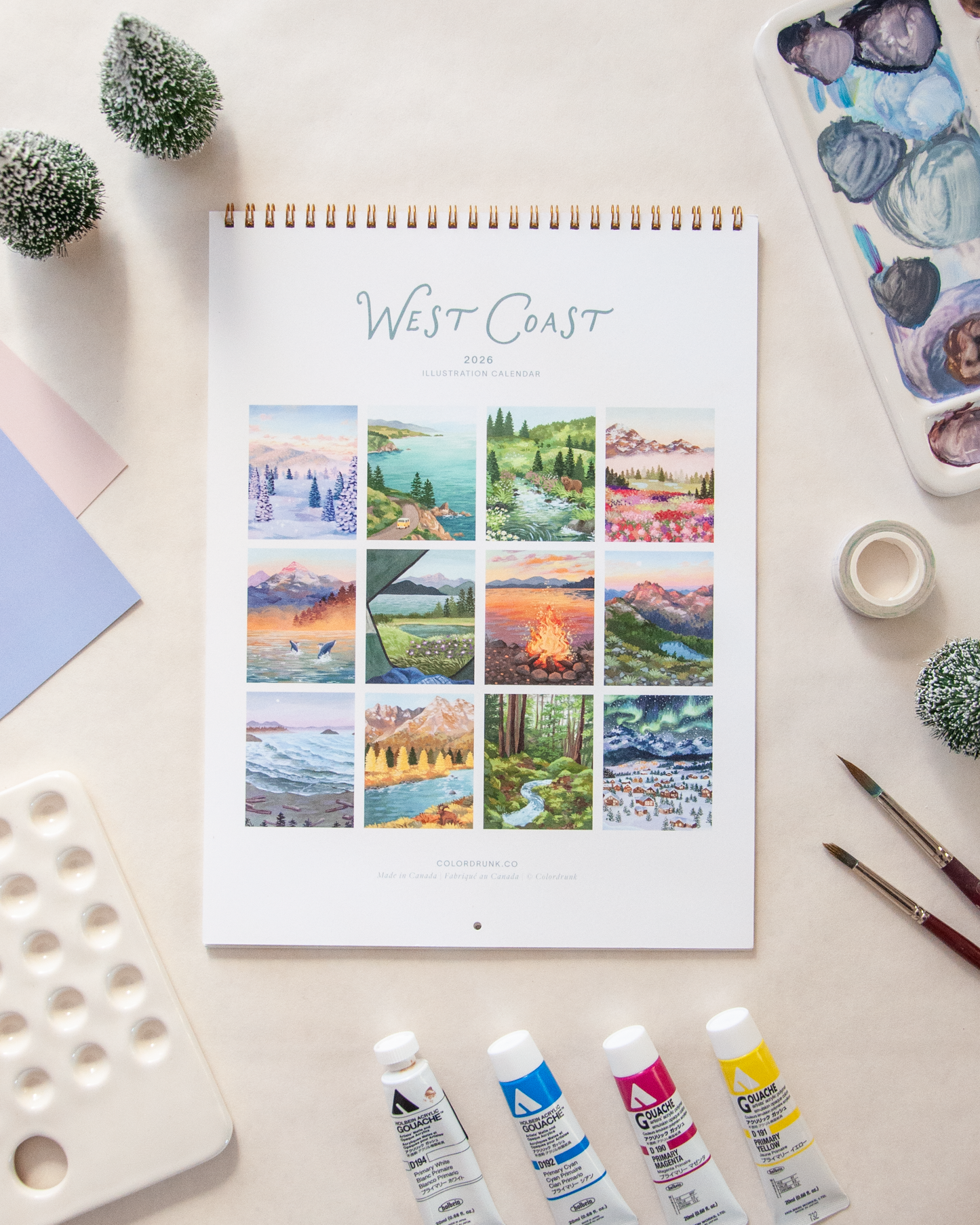 West Coast Calendar 2026