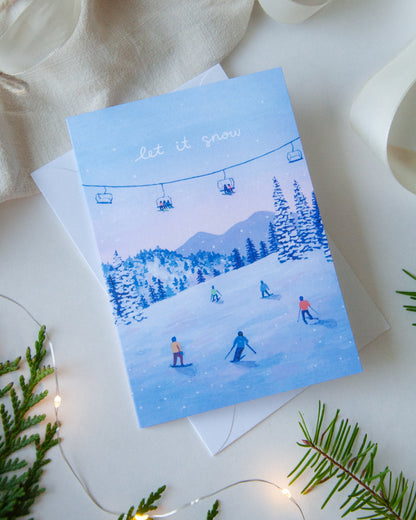 Let It Snow Card