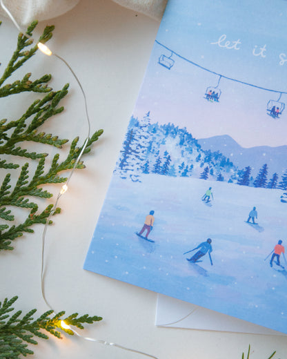 Let It Snow Card