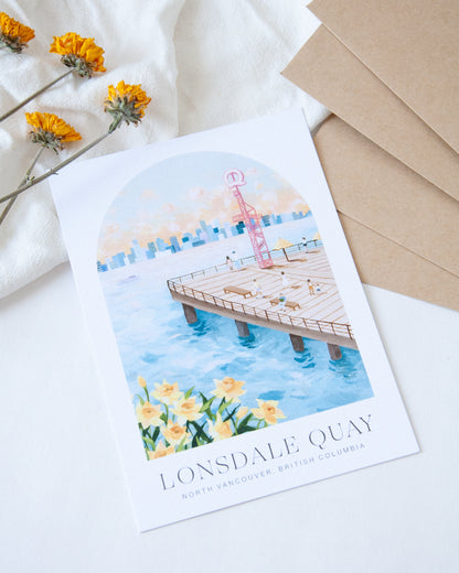 Lonsdale Quay Postcard