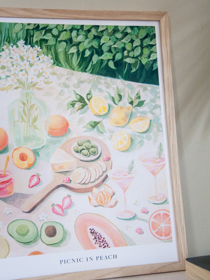 Picnic in Peach