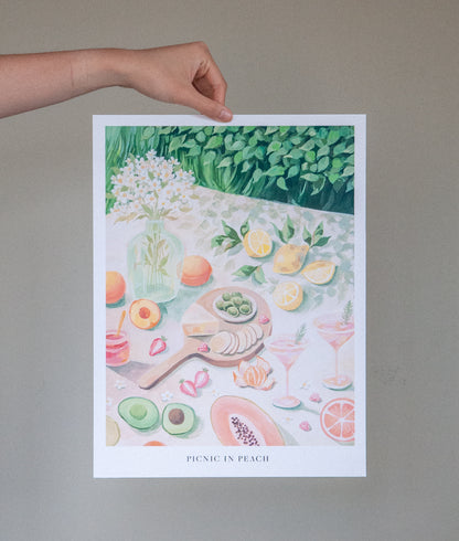 Picnic in Peach